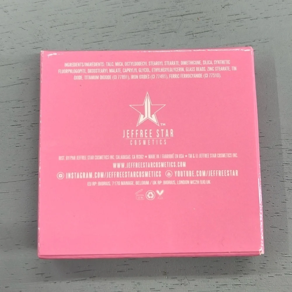 BNIB Jeffree Star Eyeshadow Artistry Single STAR CREEK 1.5g / 0.05oz
